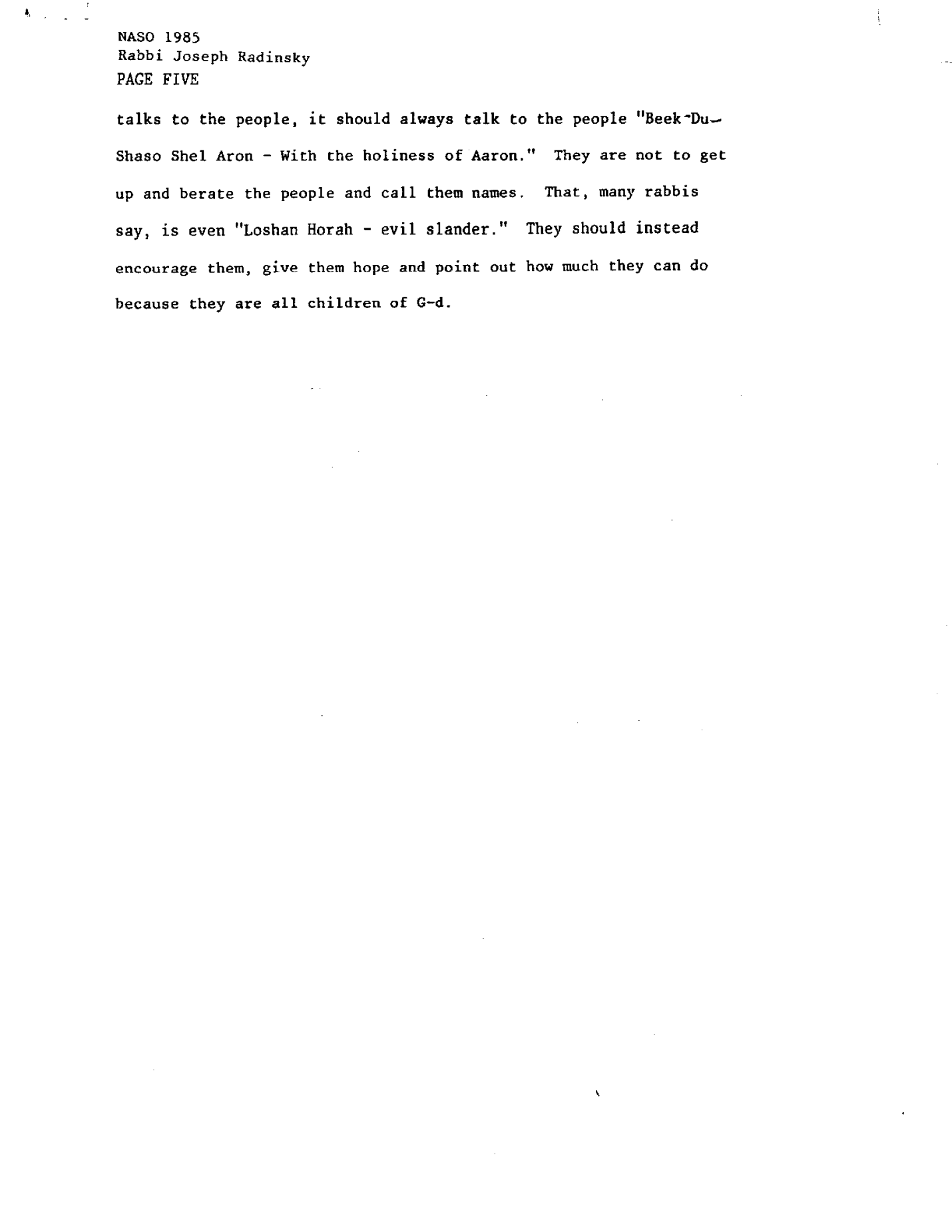 naso 1985