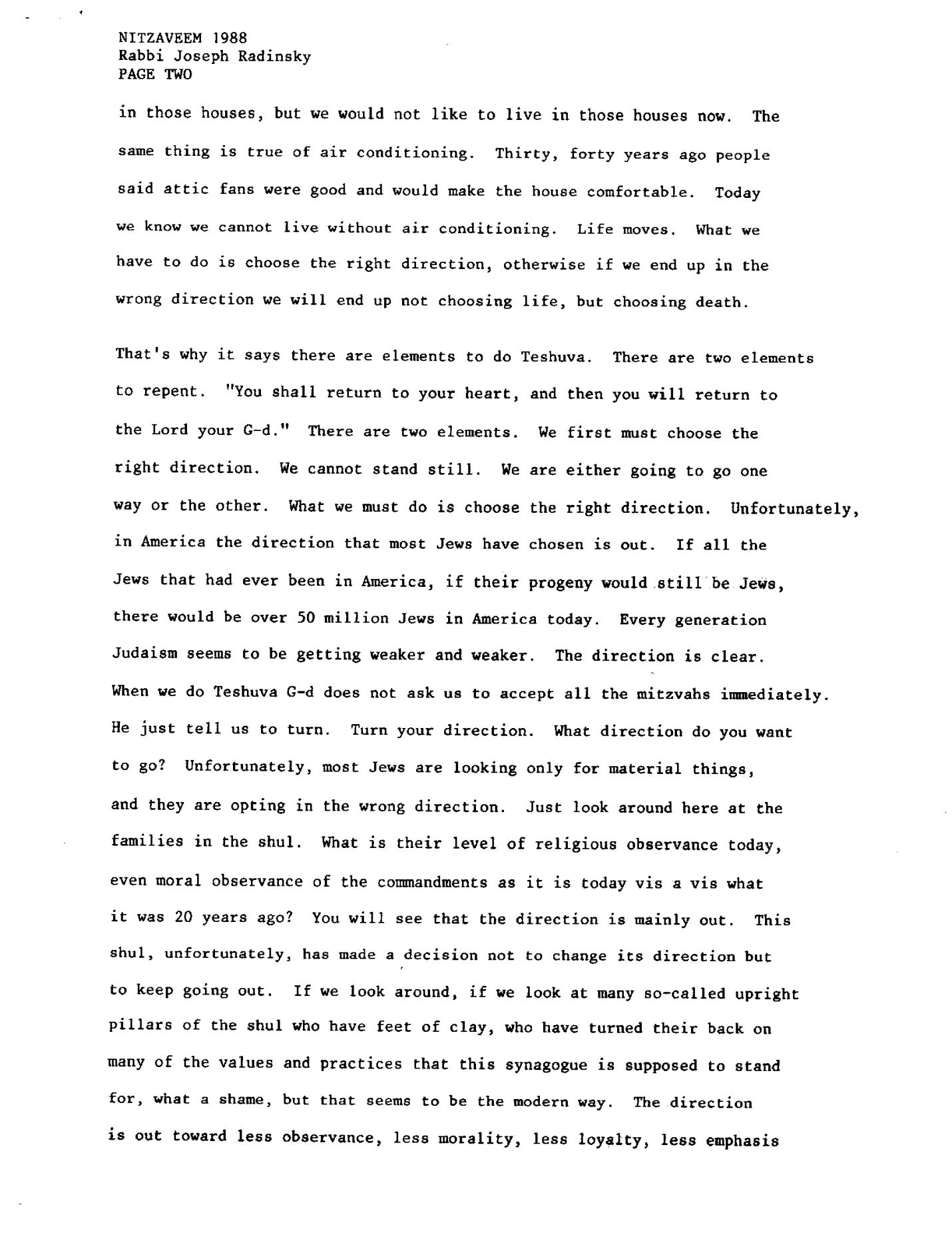 nitzavim 1988