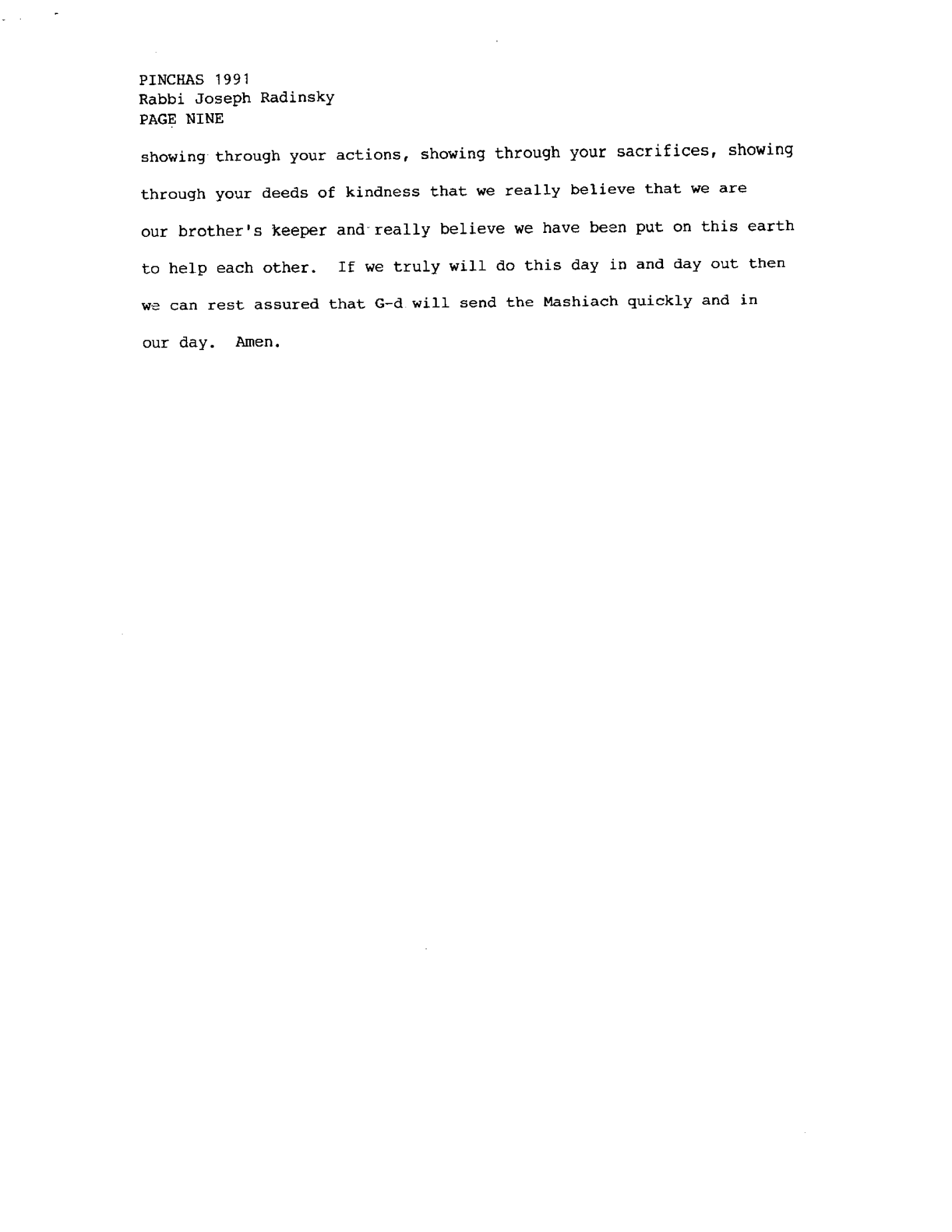 pinchas 1991