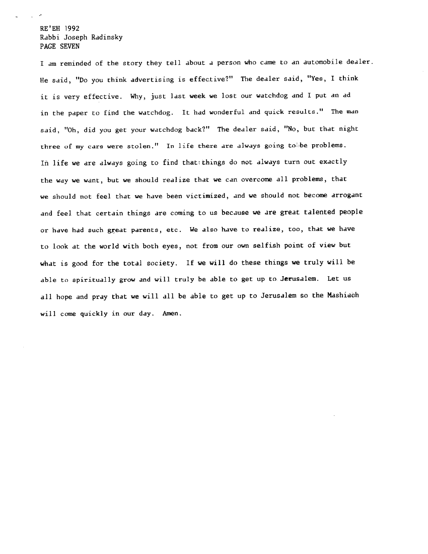 re'eh 1992