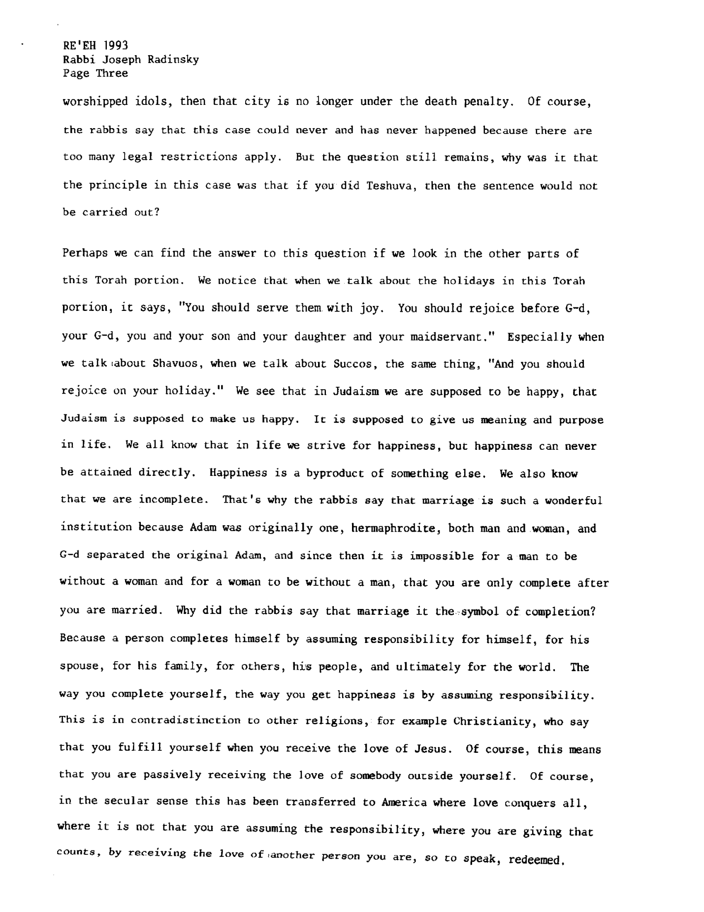 re'eh 1993